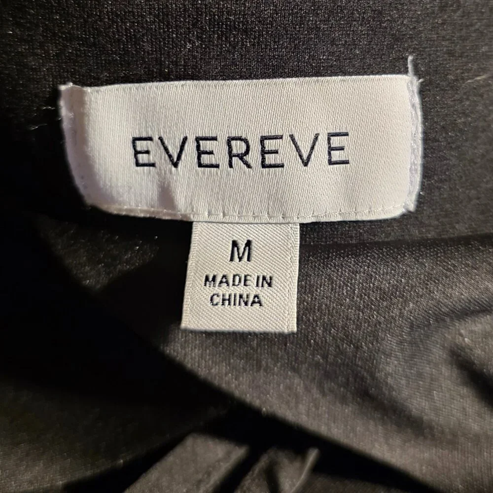 NWOT EVEREVE (MED) Jones St. Varsity Stripe Black Blazer - Picture 11 of 12